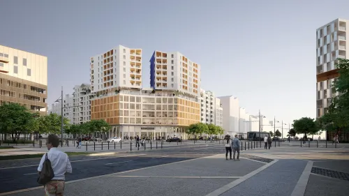 Un magnifique T1 stratégiquement situé dans un éco-quartier innovant