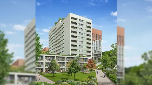 Un joli T2 dans ce nouveau quartier en vogue à Strasbourg