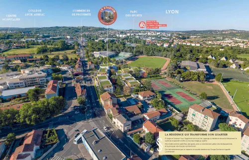 T2 de 42,40 m² à Givors