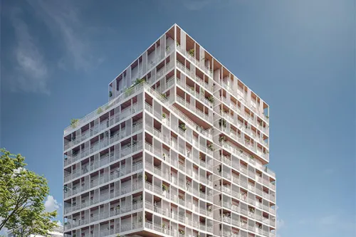 T2 de 44,35m² à Tours (dispositif Jeanbrun)