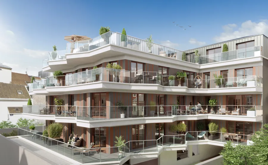 T4 de 86,55 m² à Le Touquet-Paris-Plage