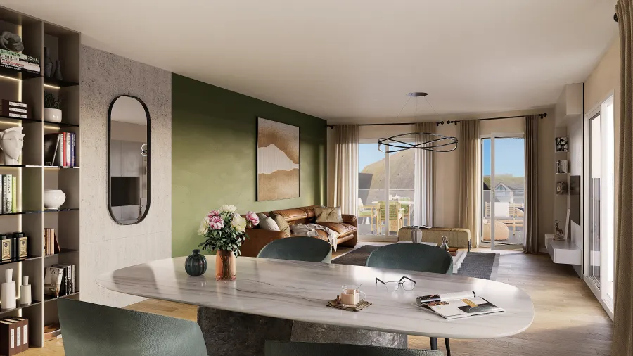 T4 de 86,55 m² à Le Touquet-Paris-Plage