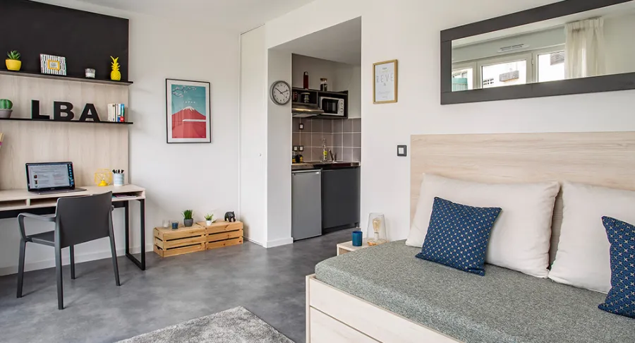 Joli Studio de 17,25 m2. Loyers sécurisés immédiats