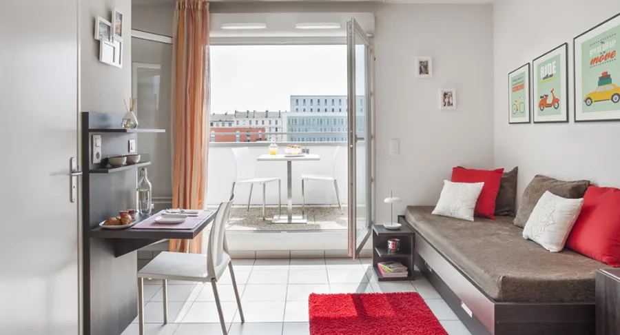Studio de 17,24 m² à Lyon 7 : Revenus immédiats