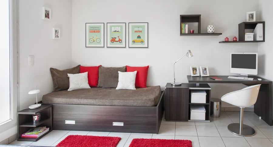 Studio de 17,24 m² à Lyon 7 : Revenus immédiats