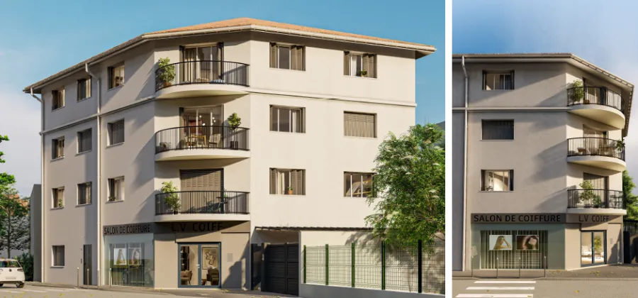 T2 de 21,17m² à Villeurbanne