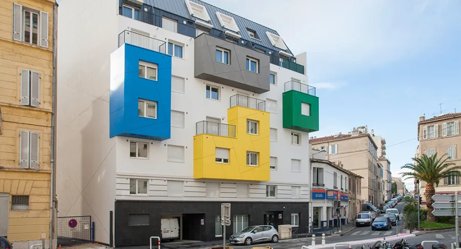 Studio de 23,50 m² à Marseille 5 : Revenus immédiats 