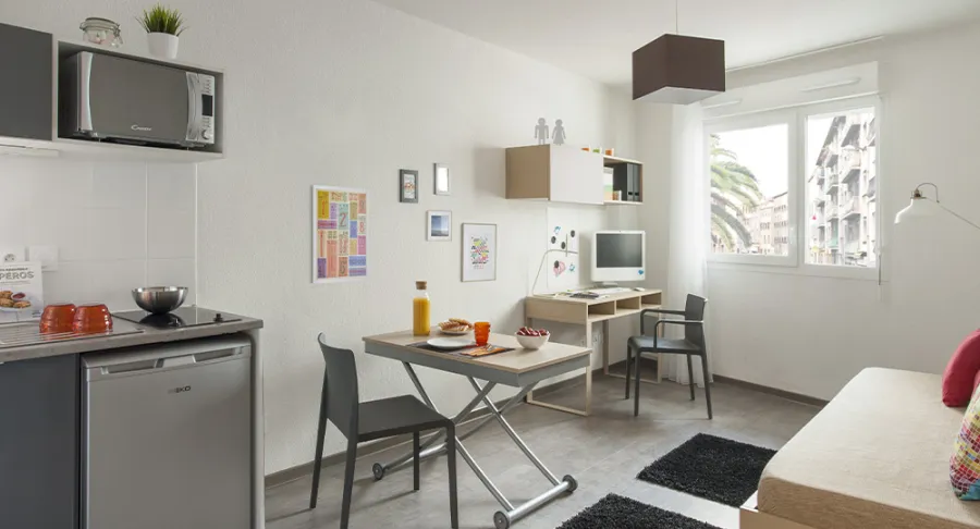 Studio de 23,50 m² à Marseille 5 : Revenus immédiats 