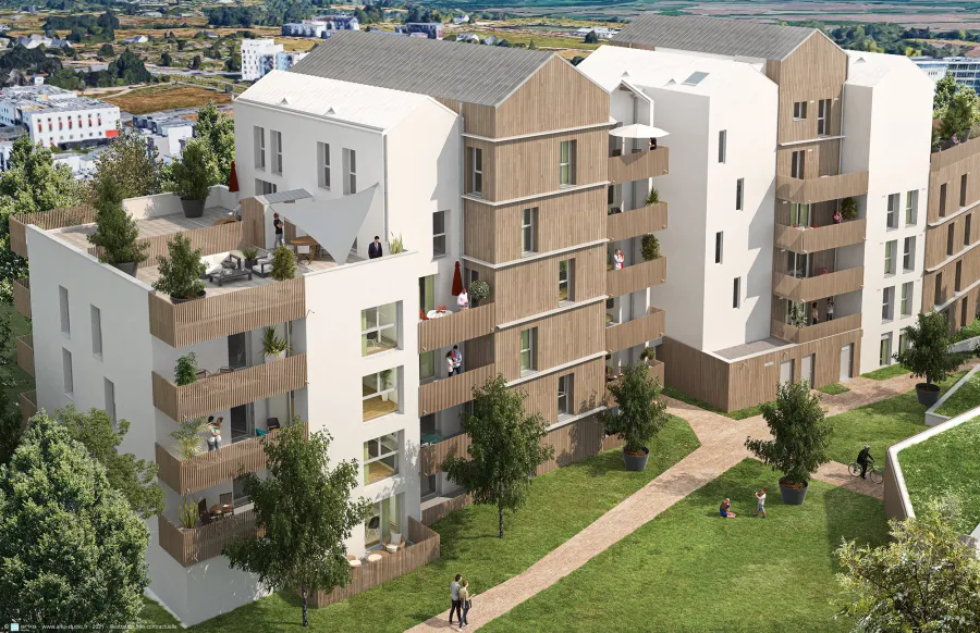 Superbe T3 de 63,33 m² à Angers 