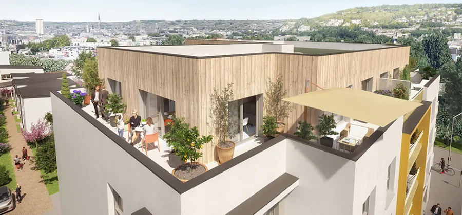 Superbe T3 de 62,66 m² à Sotteville-lès-Rouen