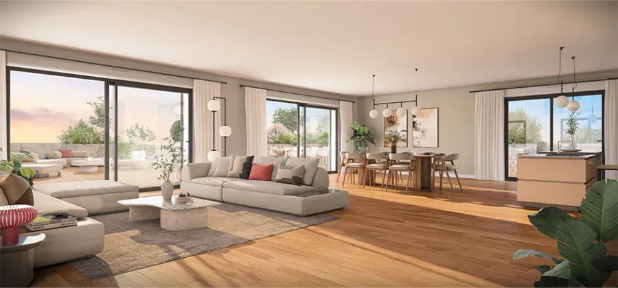 Appartement T2 à Lattes éligible au dispositif Jeanbrun
