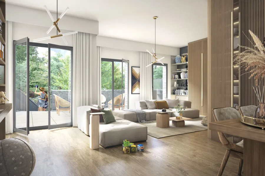 T4 de 77,33 m² à Suresnes