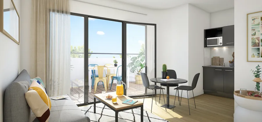 Un Studio de 18,45 m² à proximité de la Défense