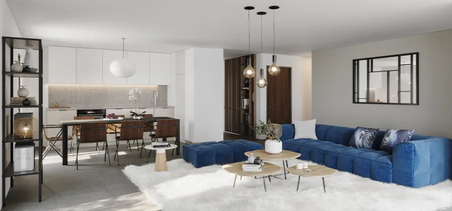 Un magnifique T3 de 64,93 m² stratégiquement situé !