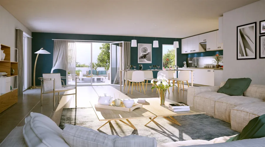 T3 de 63,82 m² à Marseille 9