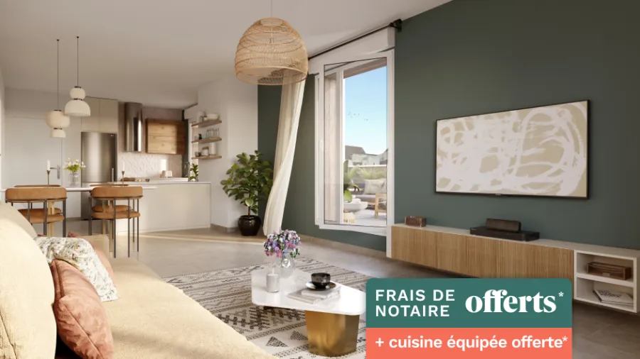 Superbe T1 de 38,34 m2 à Compiègne