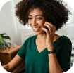 un client qui fait son financement